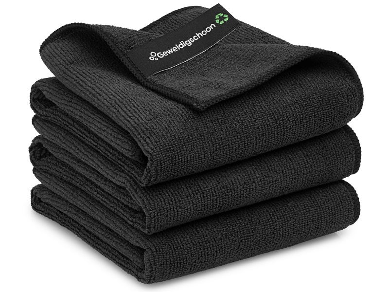GEWELDIGSCHOON 3-pack RPET schoonmaakdoek