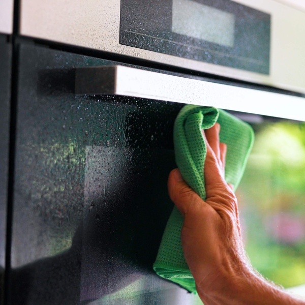 rpet droogdoek op ovenfront