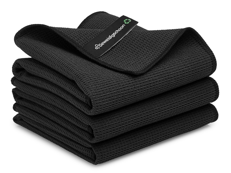 GEWELDIGSCHOON 3-pack RPET droogdoek (M)