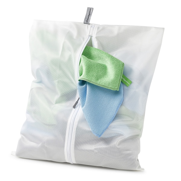 Waszak om de GEWELDIGSCHOON raamdoekenset in te wassen