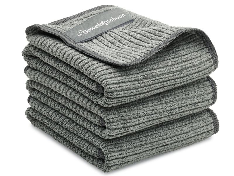 GEWELDIGSCHOON 3-pack antibacteriële schoonmaakdoek