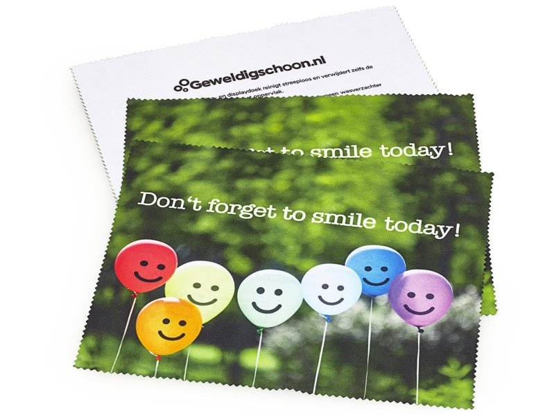 GEWELDIGSCHOON 3-pack brillen- en displaydoek